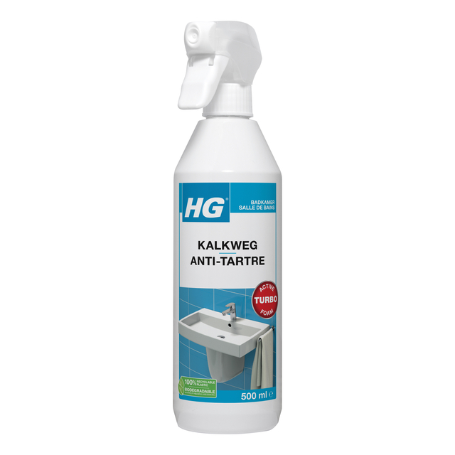 Nettoyant sanitaire JG spray moussant anti-tartre 500ml