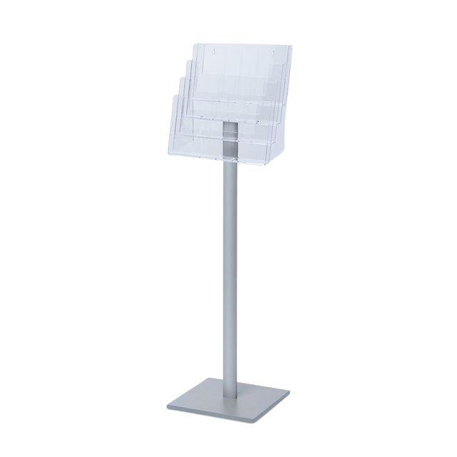 Porte-brochures sur support Quantore 4x A4 paysage