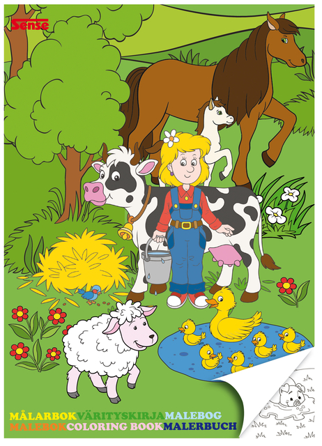 Album de coloriage Haza Sense Ferme