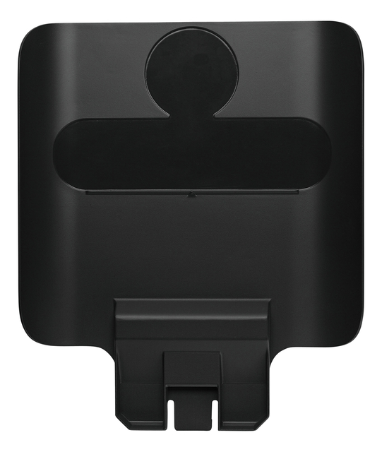 Panneau Rubbermaid Slim Jim pour station de recyclage noir
