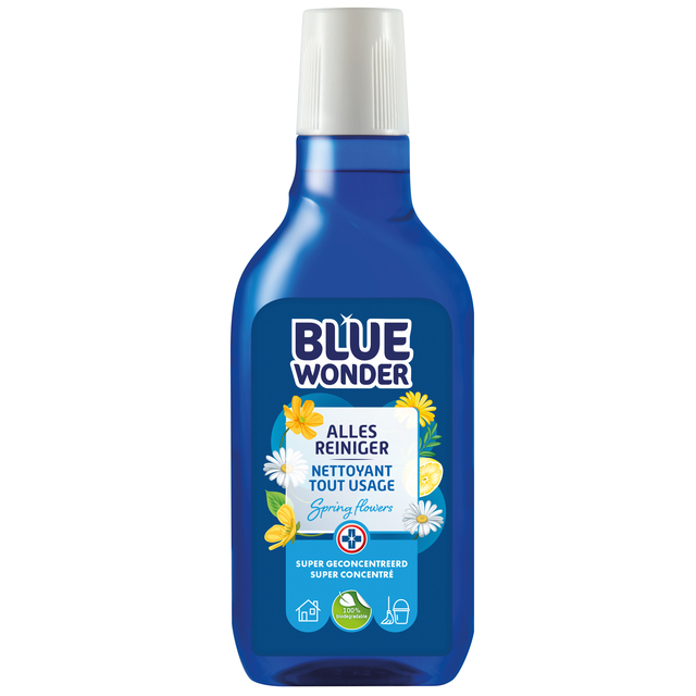 Nettoyant tout usage Blue Wonder avec bouchon doseur 750ml