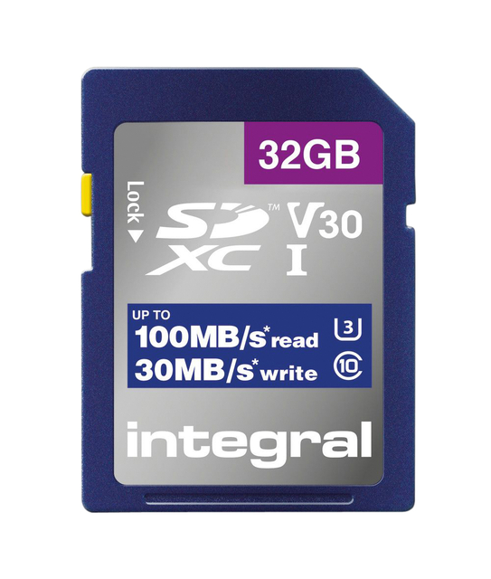 Carte mémoire Integral SDHC-XC 32Go High Speed