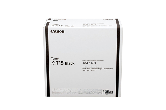 Cartouche toner Canon T15 noir