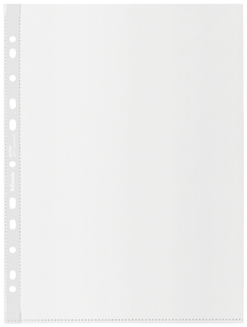 Pochette Esselte Recycle PP A4 100mu 11 trous 50 pièces