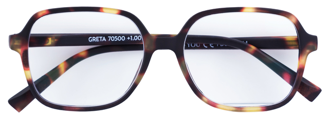 Lunettes de lecture I Need You +2.50 dpt Greta tortue