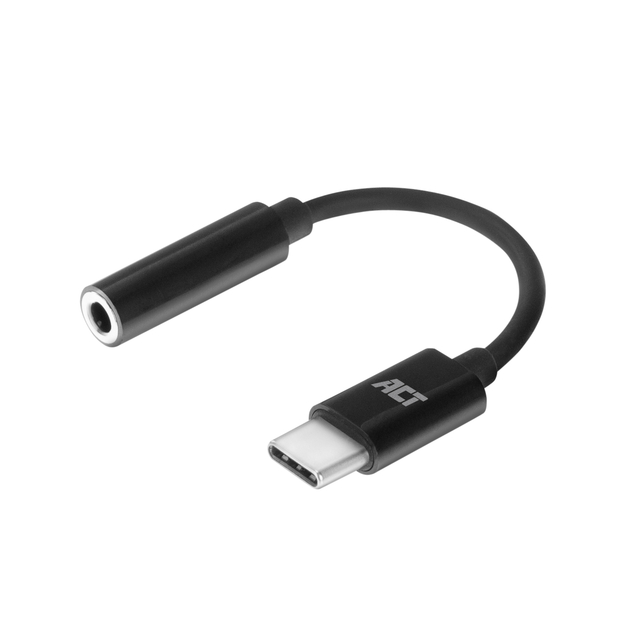 Adapter ACT USB-C naar 3.5mm audio jack