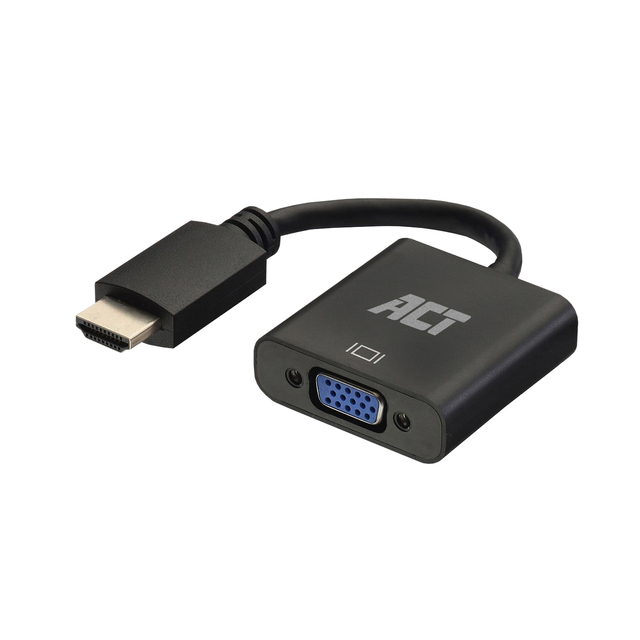 Adaptateur ACT HDMI vers VGA avec audio 0,15m