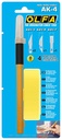 Couteau de précision Olfa AK-4 Pro blister 1 pièce