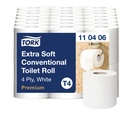 Toiletpapier Tork T4 Premium 4-laags 150 vel wit 110406