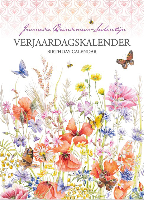 Calendrier anniversaire Janneke Brinkman Coquelicots