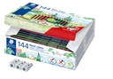 Kleurpotloden Staedtler Noris 12kl-3 slijpers gratis classpack 144st