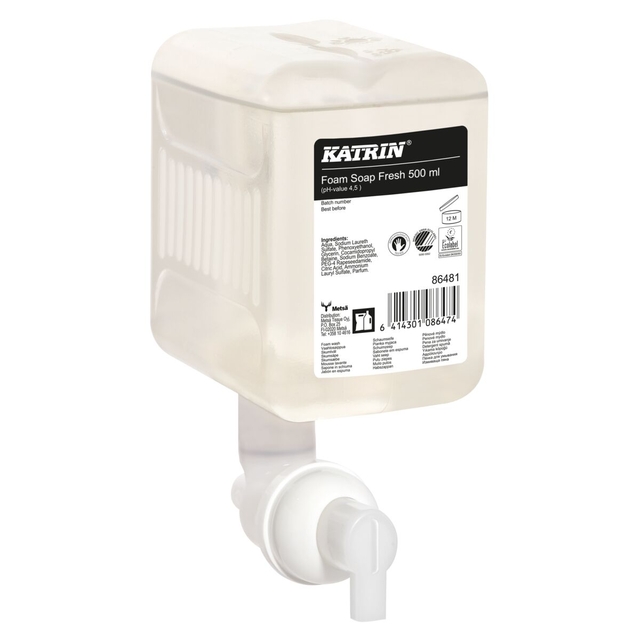 Savon mains Katrin Green 86481 mousse 500ml