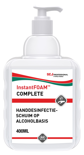 Désinfectant mains SCJ Instant Foam Complete 400ml