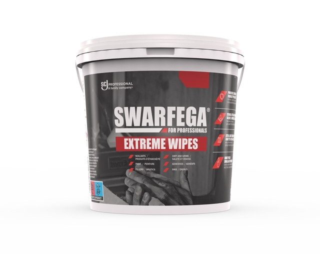 Lingette mains SCJ Swarfega Black Box 150 lingettes