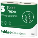 Toiletpapier BlackSatino CT10 GreenGrow 2-laags 4x320 vel naturel 066870