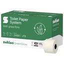 Toiletpapier BlackSatino ST10 GreenGrow systeemrol 2-laags 100m naturel 314680
