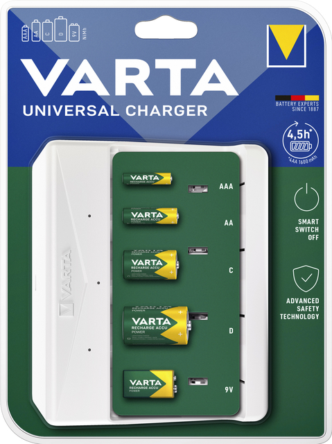 Chargeur piles Varta universal