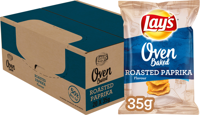 Chips Lay's Oven roasted paprika sachet 35g
