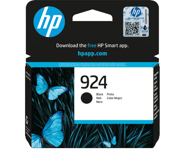 Inktcartridge HP 4K0U6NE 924 zwart