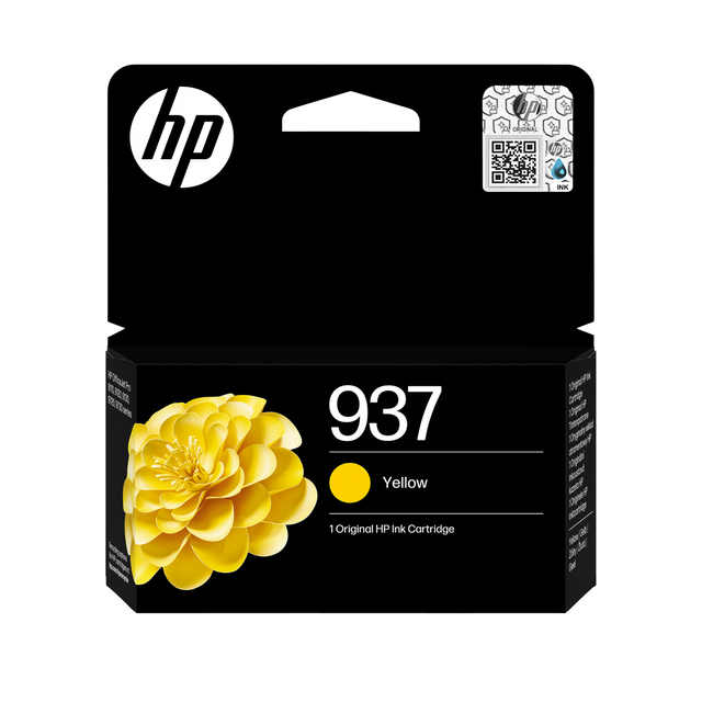 Cartouche d'encre HP 4S6W4NE 937 jaune