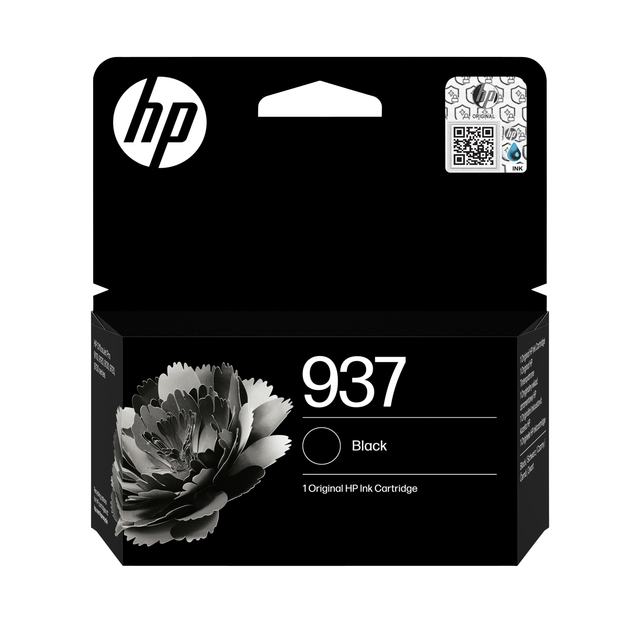 Cartouche d'encre HP 4S6W5NE 937 noir