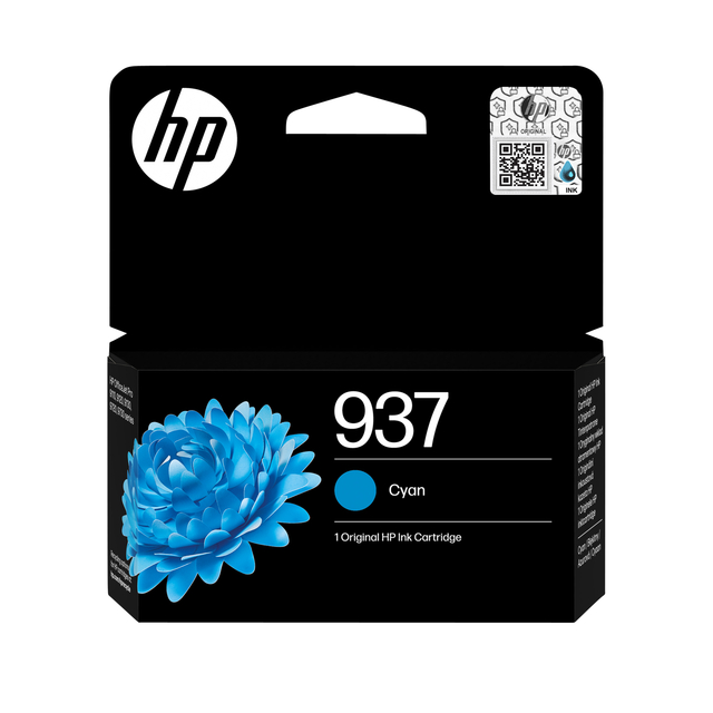 Cartouche d'encre HP 4S6W2NE 937 bleu