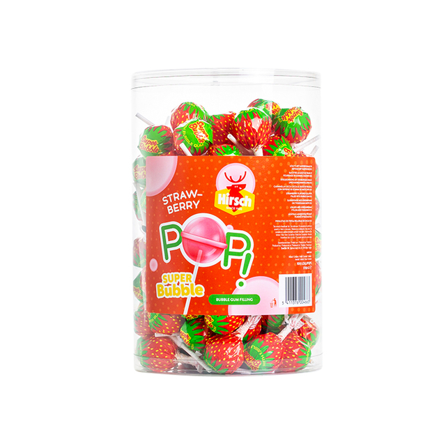 Lolly Hirsch Super Bubble Strawberry 100x17g