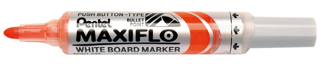 Feutre tableau blanc Pentel Maxiflo MWL5M ogive 3mm orange