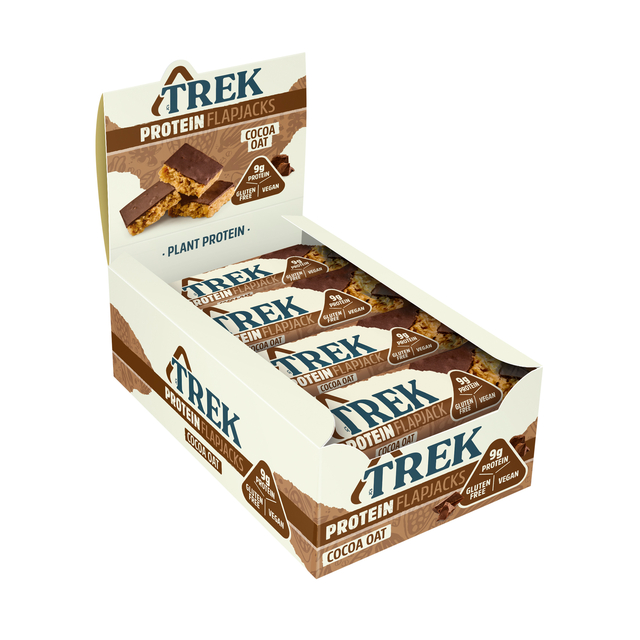 Barre protéinée TREK cacao avoine 50g