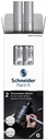 Marqueur Schneider Paint-it 060 - 061 0,8-2mm chromé métallique 2 pièces