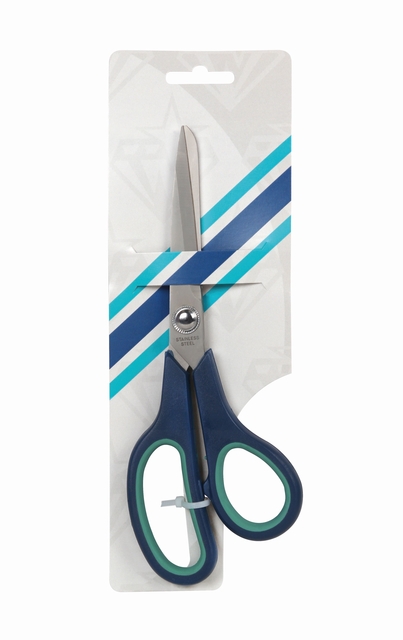 Ciseaux Office 195mm acier inoxydable avec vis Soft grip