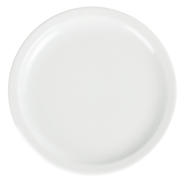 Assiette Olympia Whiteware Ø 23cm blanc boîte 12 pièces