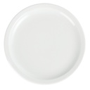 Bord Olympia Whiteware Ø23 cm doos 12 stuks wit
