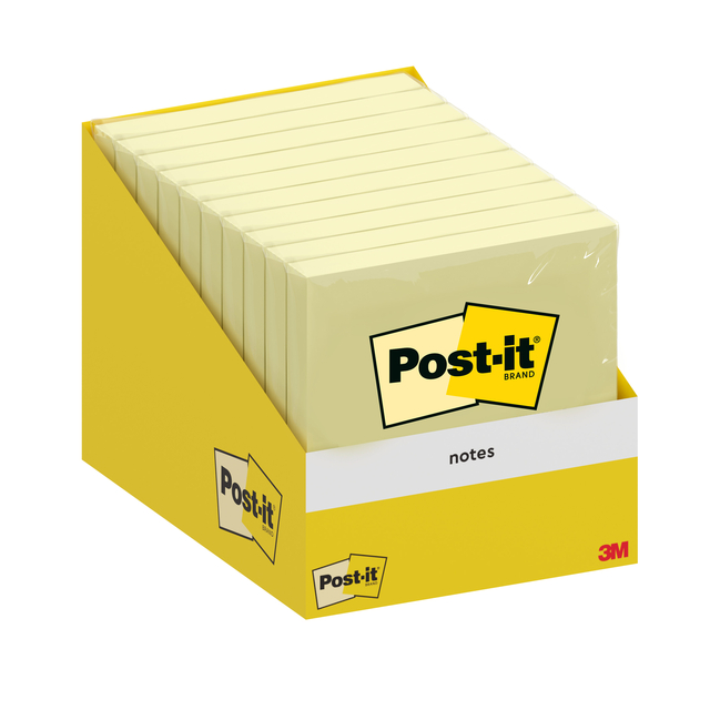 Memoblok 3M Post-it 6820 76x76mm Notes Canary Yellow