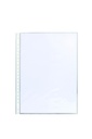 Pochette Quantore A3 23 perforations PP 0,12mm lisse 25 pièces