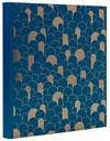 Fotoalbum Exacompta 29x32cm 60 zwarte pagina's Néo Déco blauw