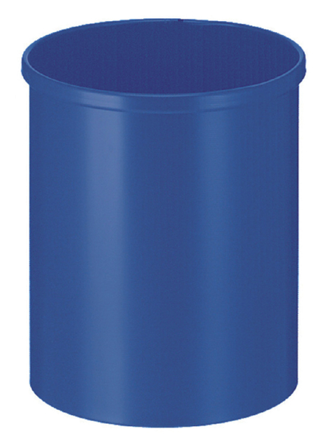 Corbeille à papier Vepa Bins ronde Ø25,5cm 15L bleu