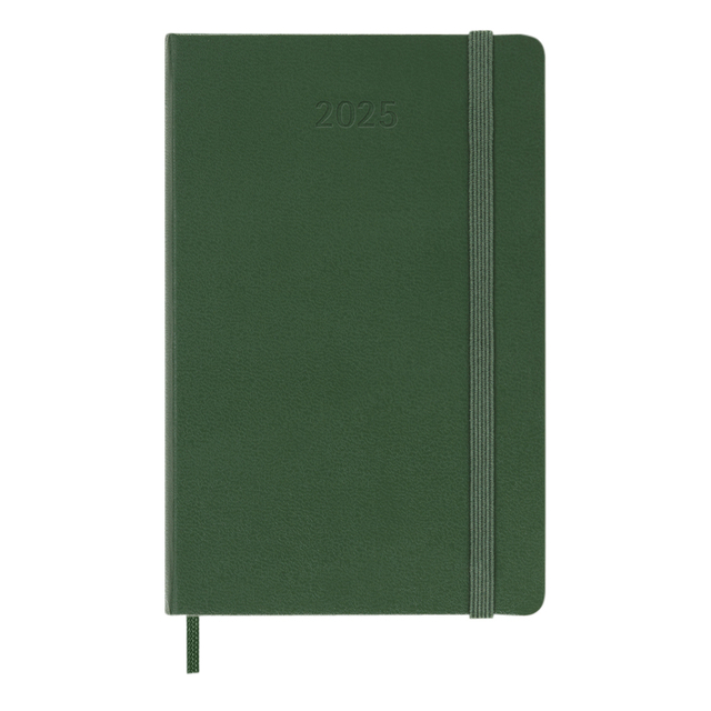 Agenda 2025 Moleskine 12M Planner Weekly 7dagen/1pagina pocket hc myrtle green