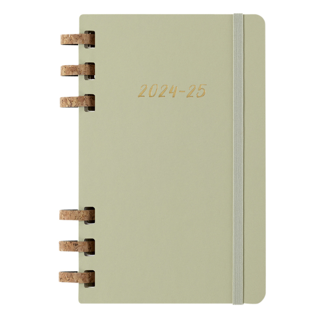 Agenda 2024/2025 Moleskine 12M Academic planner 7dagen/2pagina's large hc crush kiwi