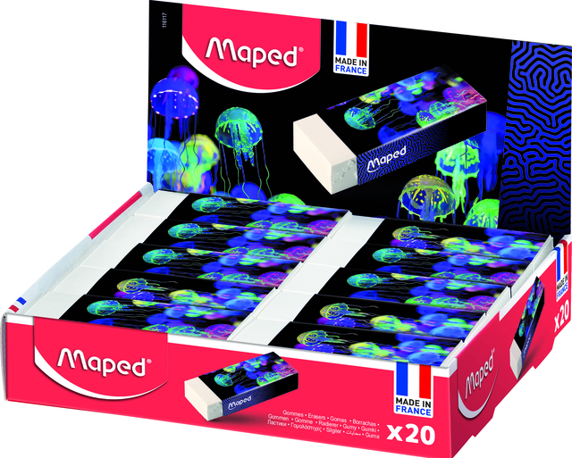 Gomme Maped Deepsea Paradise présentoir 20 pièces