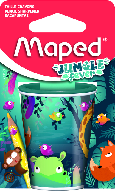 Taille-crayon Maped Jungle fever 2 trous