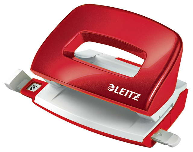 Perforateur Leitz NeXXt WOW Mini 10 feuilles rouge