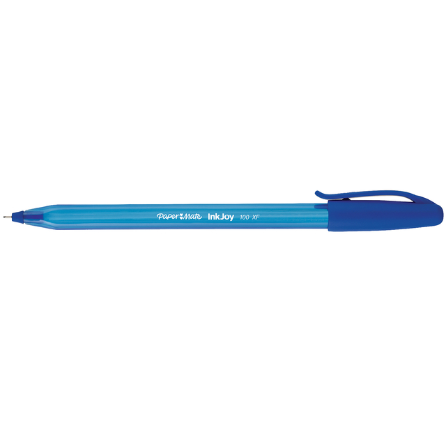 Stylo bille Paper Mate Inkjoy 100 Fin bleu