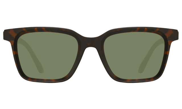 Zonnebril Montana  met smoke gepolariseerd glas mat turtle