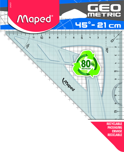 Equerre Maped Geometric 21cm