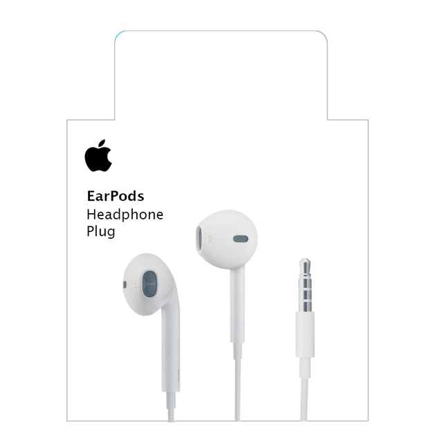 Ecouteurs EarPods jack 3.5mm blanc