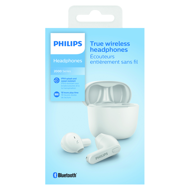 Ecouteurs Philips In-ear TWS TAT2236 blanc