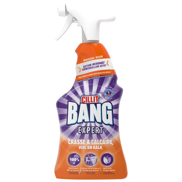 Nettoyant Cillit Bang Crasse & Calcaire 750ml