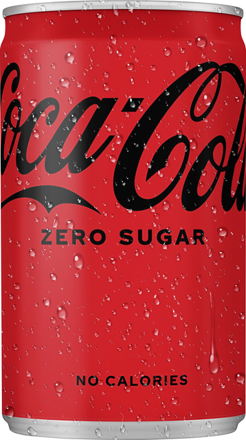 Frisdrank Coca Cola zero blik 150ml