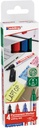Viltstift edding 400 creatief rond 1mm assorti